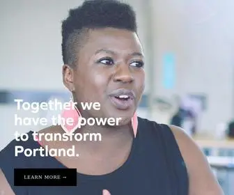 Portlandmeansprogress.com(Portland Means Progress) Screenshot