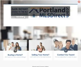Portlandmlsdirect.com(Portland Real Estate) Screenshot
