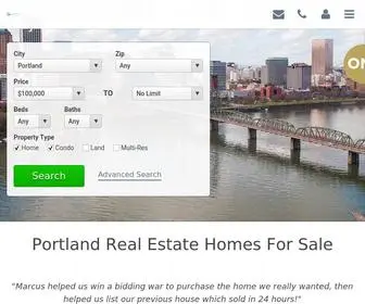 Portlandonthemarket.com(Portland OR Real Estate) Screenshot