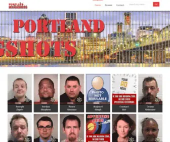 Portlandoregonmugshots.com(Portland Oregon Mugshots) Screenshot