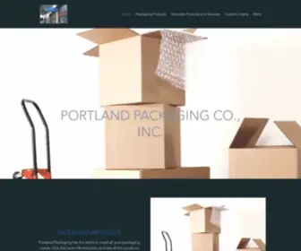 Portlandpackagingco.com(Portland Packaging Co) Screenshot