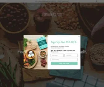 Portlandpetfoodcompany.com(Portland Pet Food Company) Screenshot