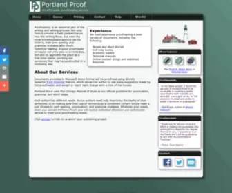 Portlandproof.com(Portland Proof) Screenshot
