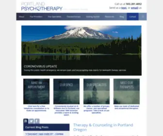 Portlandpsychotherapy.com(Portland Psychotherapy) Screenshot
