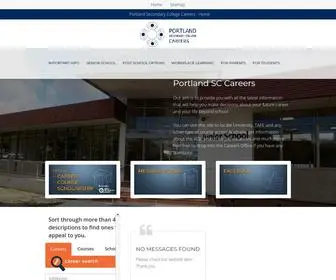 Portlandsccareers.com(Portland Secondary College Careers) Screenshot