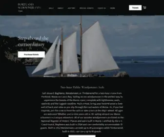 Portlandschooner.com(Sail) Screenshot