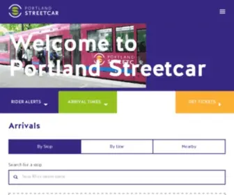 Portlandstreetcar.org(Portland Streetcar) Screenshot