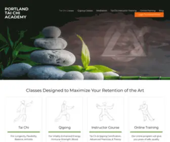 Portlandtaichiacademy.com(Portland Tai Chi & Qigong Classes) Screenshot