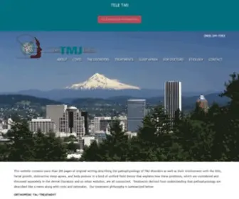 PortlandtmjClinic.com(The Portland TMJ Clinic) Screenshot