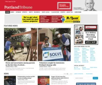 Portlandtribune.com(Portland Tribune and Community Newspapers) Screenshot