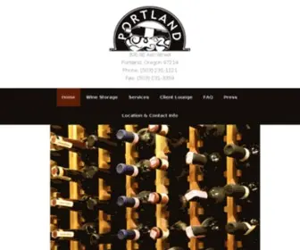 Portlandwine.com(Secure, Close-in, and Convenient) Screenshot