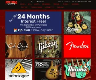 PortmacGuitars.com.au(Port Mac Guitars) Screenshot