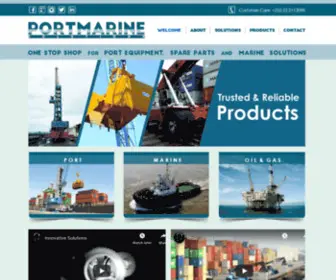 Portmarinesolutions.com(Welcome-Port Marine Solutions Limited) Screenshot