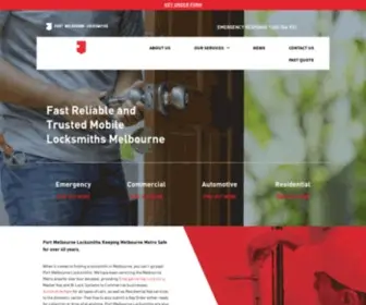 Portmelbournelocksmiths.com.au(Port Melbourne Locksmiths) Screenshot