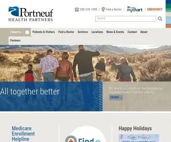 Portneuf.org(Portneuf Health Partners) Screenshot
