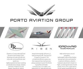 Portoaviationgroup.com(Porto aviation group) Screenshot