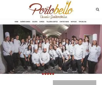 Portobelloeg.com(Escuela Gastron) Screenshot