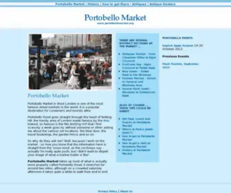 Portobellomarket.org(Portobello Market) Screenshot