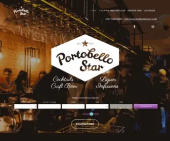 Portobellostarbar.co.uk(Portobello Star) Screenshot