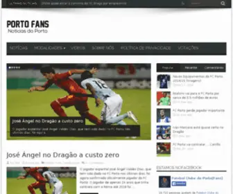 Portofans.com(Futebol Clube do Porto) Screenshot