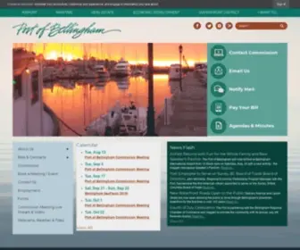 Portofbellingham.com(Port of Bellingham) Screenshot