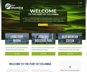 Portofcolumbia.org(Port of Columbia) Screenshot