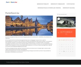Portofgent.be(Haven Van Gent) Screenshot