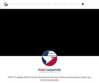 Portofhouston.com(Port Houston) Screenshot