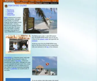 Portofinodiving.com(Portofino Resort) Screenshot