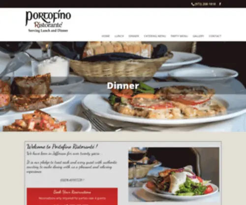 Portofinos.com(Dinner) Screenshot