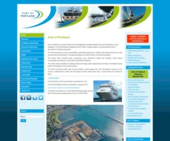 Portofportland.com.au(Port of Portland) Screenshot