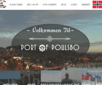 Portofpoulsbo.com(Port of Poulsbo) Screenshot