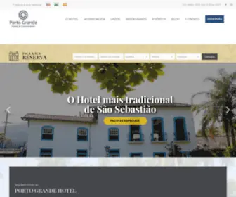 Portograndehotel.com(PORTO GRANDE HOTEL & CONVENTION) Screenshot