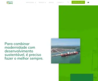 Portoitapoa.com(Porto Itapoá) Screenshot