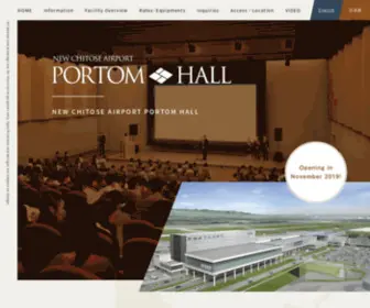 Portom-Hall.jp(330席収容) Screenshot