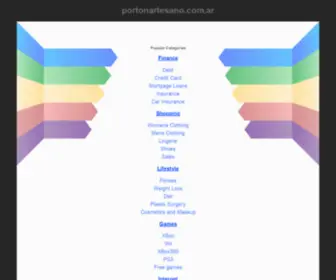 Portonartesano.com.ar(Artesano) Screenshot