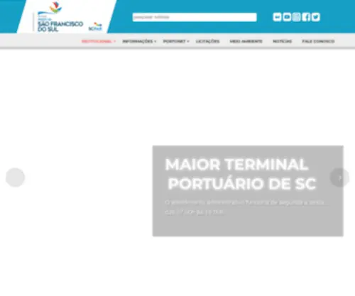 Portosaofrancisco.com.br(Porto) Screenshot