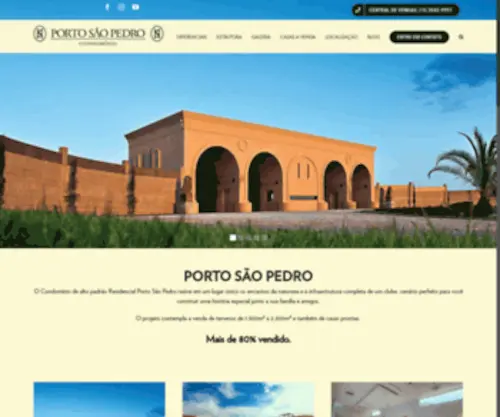 Portosaopedro.com.br(Condomínio) Screenshot