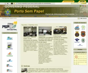 Portosempapel.gov.br(Portal) Screenshot