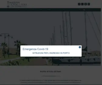 Portoturisticolicata.com(Porto turistico di Licata) Screenshot