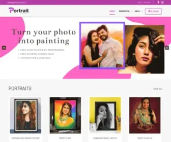 PortraitStore.in(Portrait Store) Screenshot