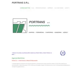 Portrans.it(Agenzia Marittima) Screenshot