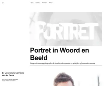 Portretinwoordenbeeld.nl(Portret in Woord en Beeld) Screenshot