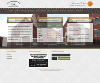 Portsmouthcentralmasjid.com(Portsmouth Central Masjid) Screenshot