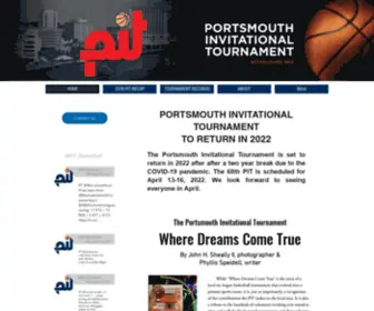 Portsmouthinvitational.com(Portsmouth Invitational Tournament) Screenshot