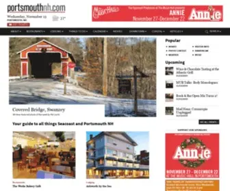 Portsmouthnh.com(Portsmouth NH and Seacoast) Screenshot