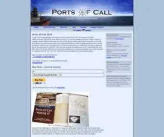 Portsofcall.de(Ports of call) Screenshot