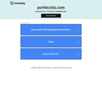 Porttechla.com(URL Shortener) Screenshot