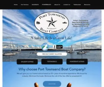 Porttownsendboatco.com(Your perfect boat) Screenshot