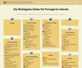 Portugal-Link.de(Diese Webseite befindet sich im Aufbau) Screenshot